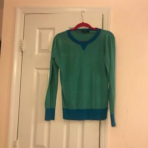 Prabal Gurung for Target Teal/Blue Light Sweater